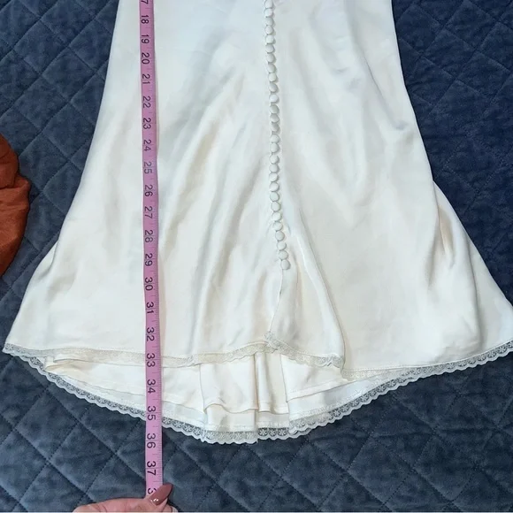 Meshki Cream Mini Dress - Picture 6 of 11